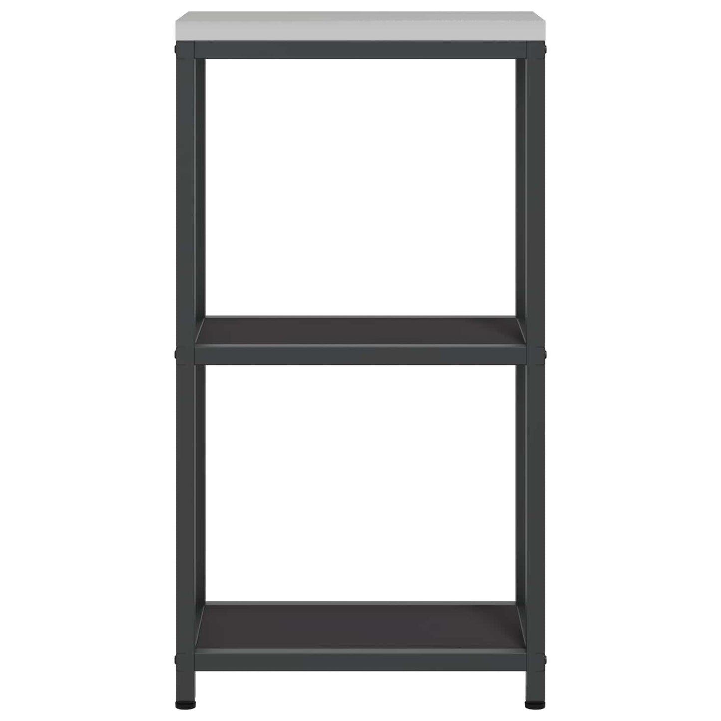 Stoccaggio in cucina HATTEM Nero 30 x 50 x 92 cm Acciaio