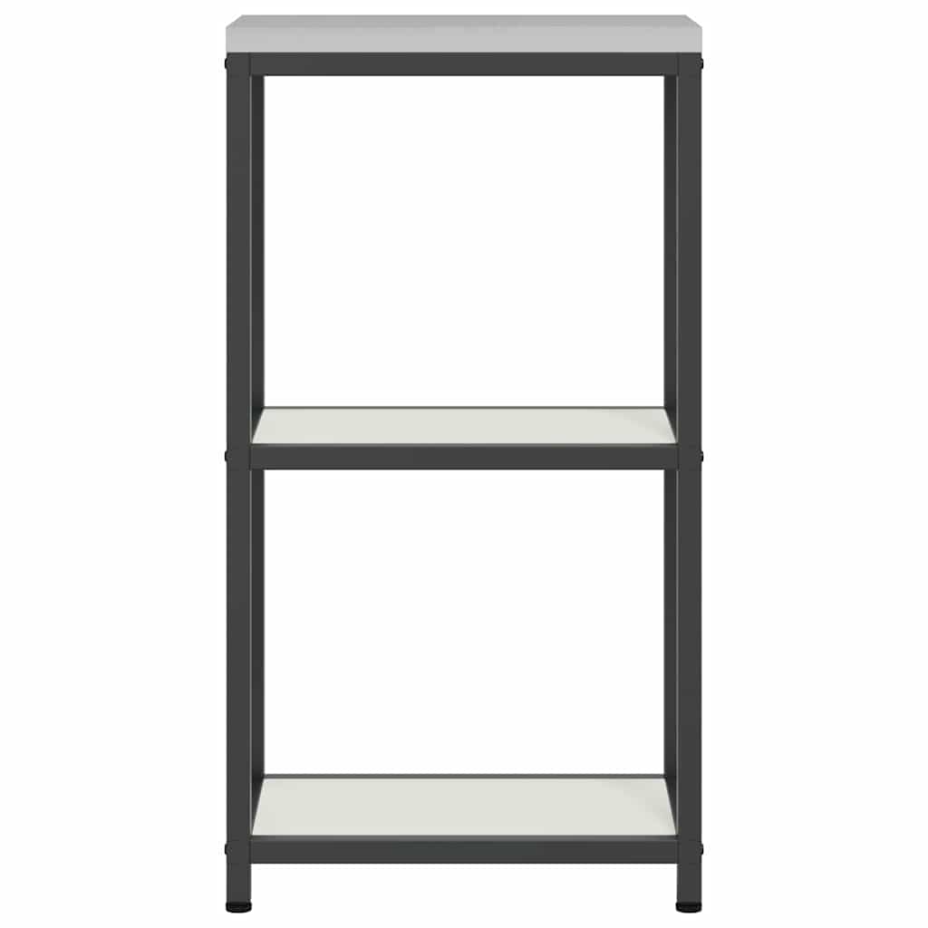 Stoccaggio in cucina HATTEM Bianco 30 x 50 x 92 cm Acciaio | homemem39