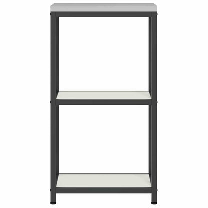 Stoccaggio in cucina HATTEM Bianco 30 x 50 x 92 cm Acciaio | homemem39