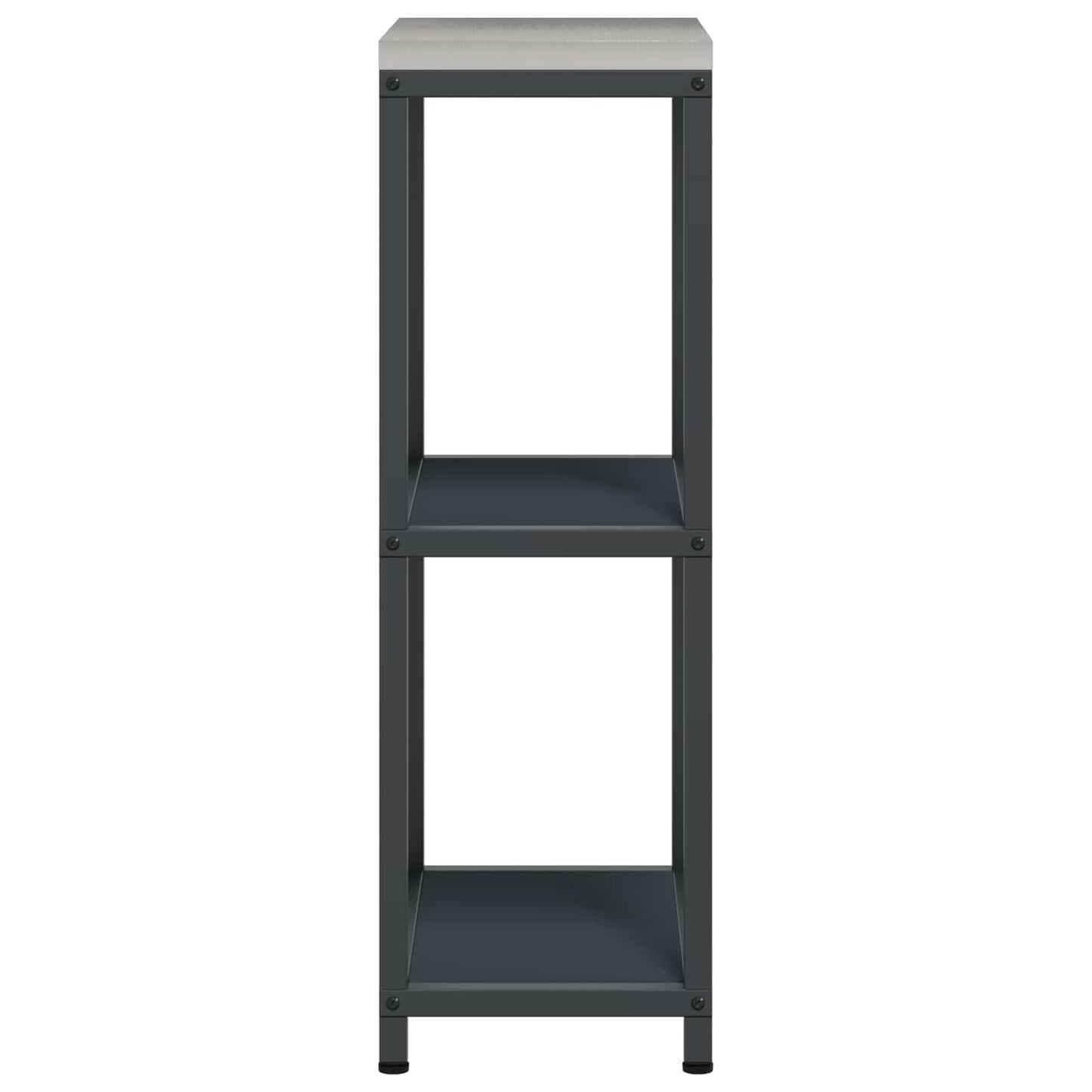 Stoccaggio in cucina HATTEM Antracite 30 x 50 x 92 cm Acciaio | homemem39