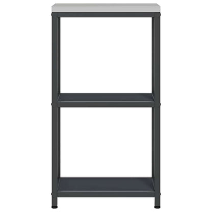 Stoccaggio in cucina HATTEM Antracite 30 x 50 x 92 cm Acciaio