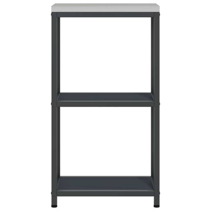 Stoccaggio in cucina HATTEM Antracite 30 x 50 x 92 cm Acciaio