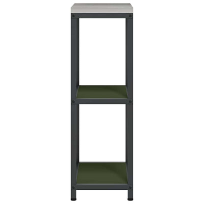 Stoccaggio in cucina HATTEM Verde Oliva 30 x 50 x 92 cm Acciaio