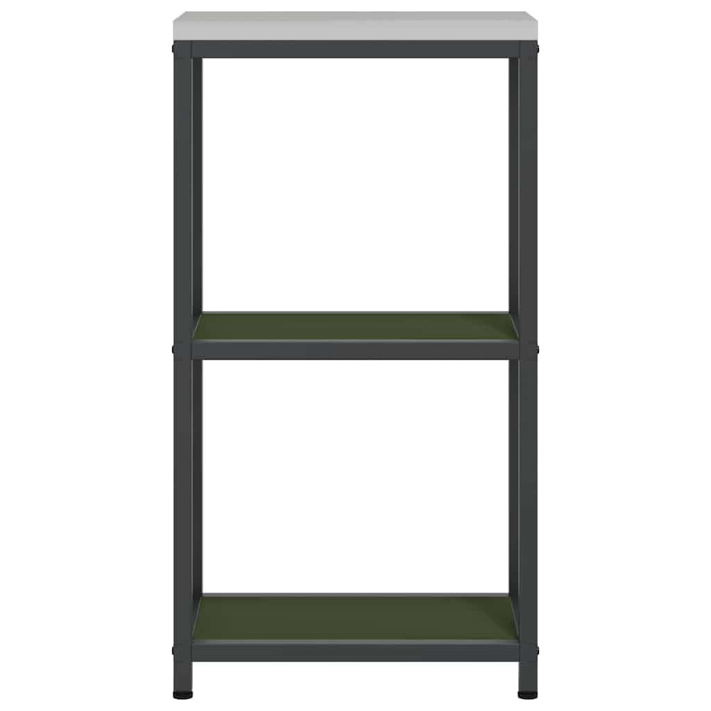 Stoccaggio in cucina HATTEM Verde Oliva 30 x 50 x 92 cm Acciaio | homemem39