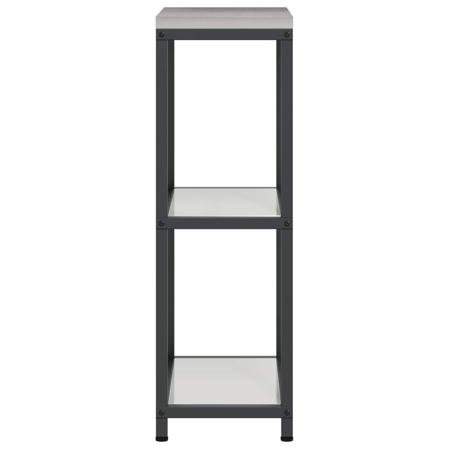 Stoccaggio in cucina HATTEM Argento 30 x 50 x 92 cm Acciaio | homemem39
