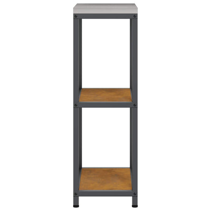 Stoccaggio in cucina HATTEM Ruggine 30 x 50 x 92 cm Acciaio | homemem39