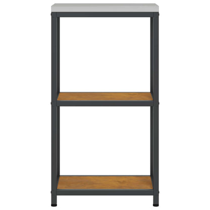 Stoccaggio in cucina HATTEM Ruggine 30 x 50 x 92 cm Acciaio | homemem39