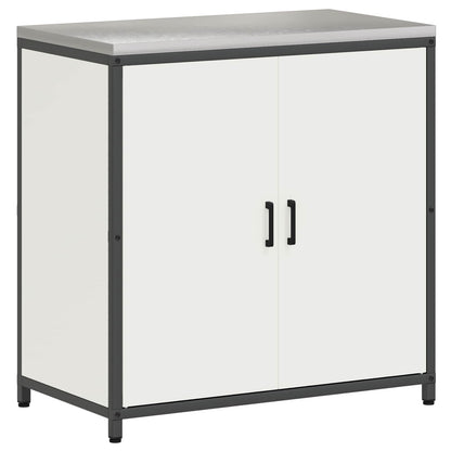 Stoccaggio in cucina HATTEM Bianco 90 x 50 x 92 cm Acciaio