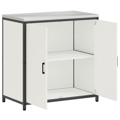 Stoccaggio in cucina HATTEM Bianco 90 x 50 x 92 cm Acciaio | homemem39