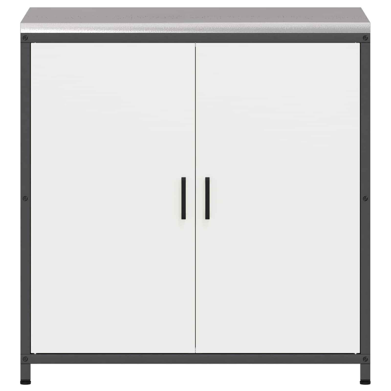 Stoccaggio in cucina HATTEM Bianco 90 x 50 x 92 cm Acciaio | homemem39
