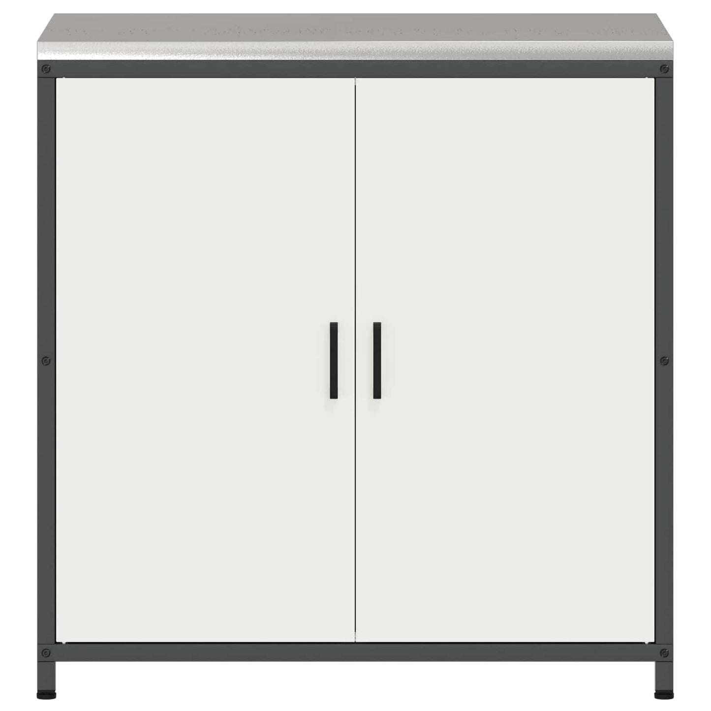 Stoccaggio in cucina HATTEM Bianco 90 x 50 x 92 cm Acciaio