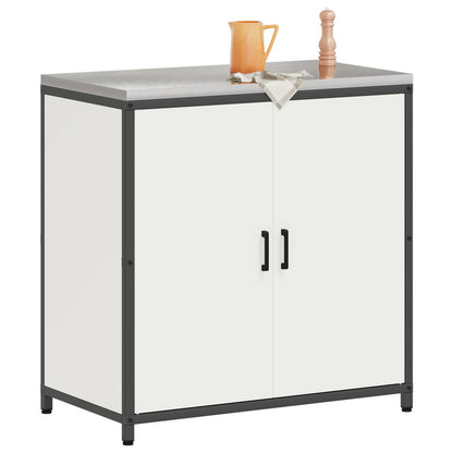 Stoccaggio in cucina HATTEM Bianco 90 x 50 x 92 cm Acciaio
