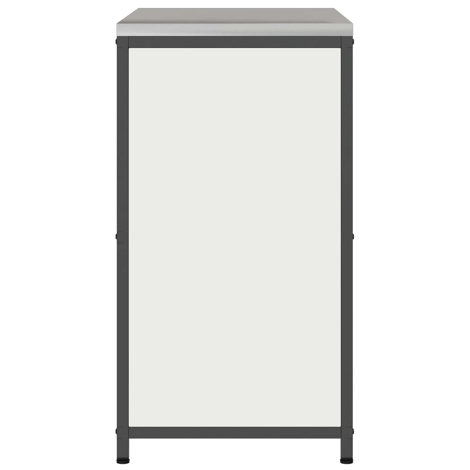 Stoccaggio in cucina HATTEM Bianco 90 x 50 x 92 cm Acciaio | homemem39