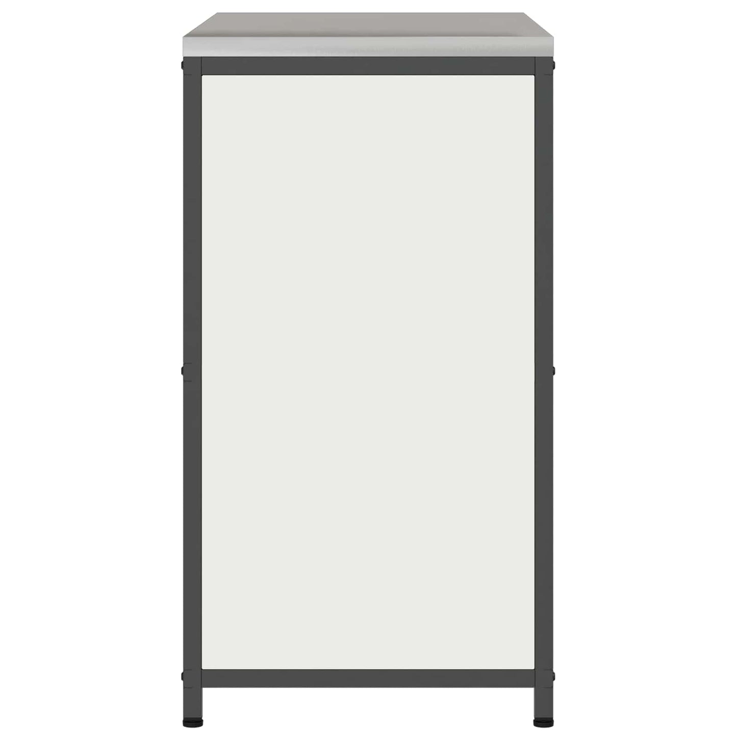 Stoccaggio in cucina HATTEM Bianco 90 x 50 x 92 cm Acciaio