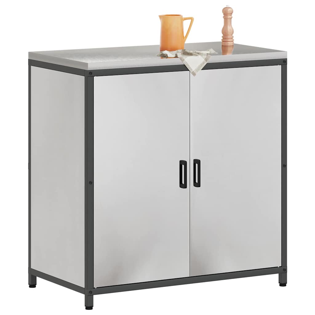 Stoccaggio in cucina HATTEM Argento 90 x 50 x 92 cm Acciaio