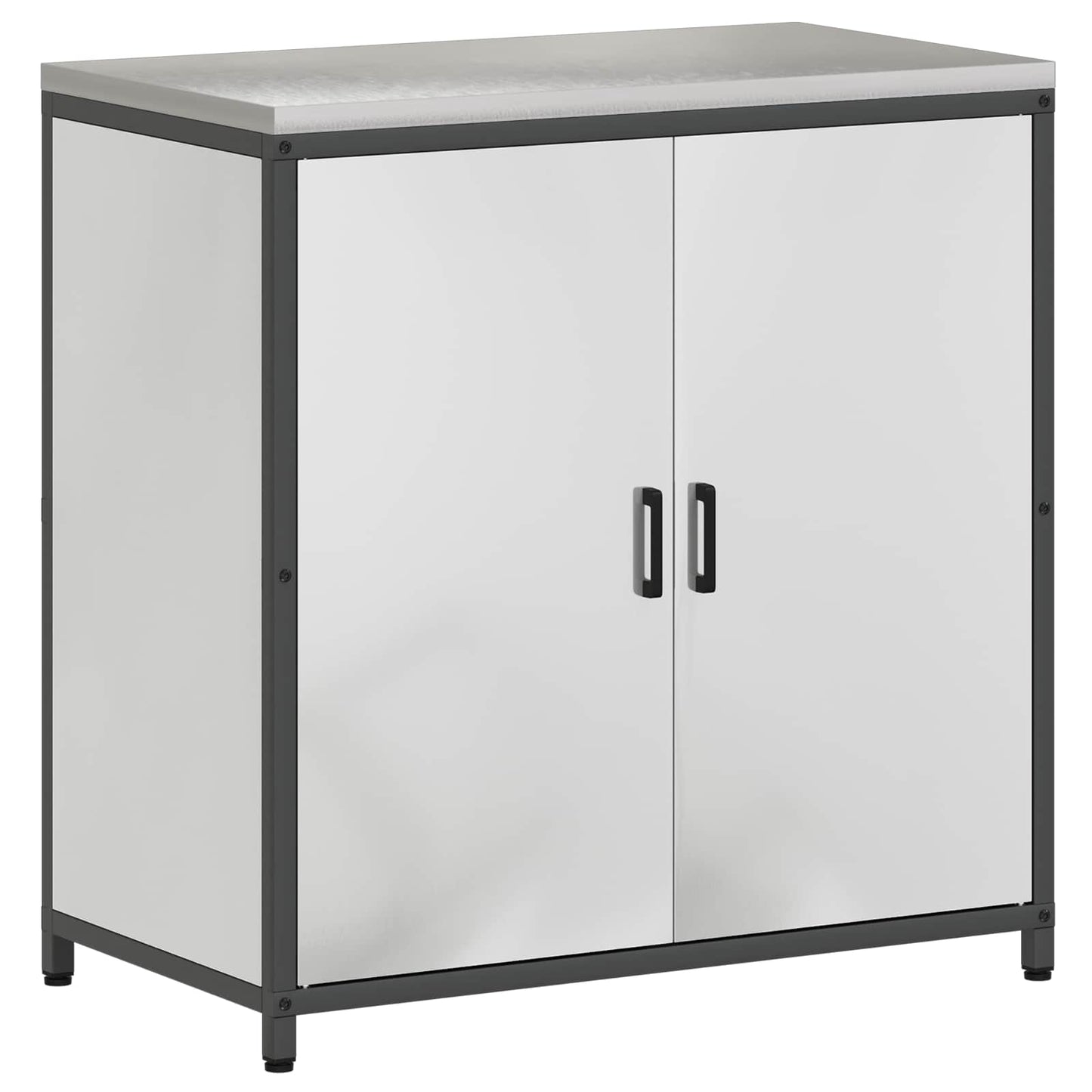 Stoccaggio in cucina HATTEM Argento 90 x 50 x 92 cm Acciaio