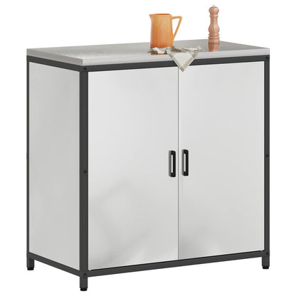 Stoccaggio in cucina HATTEM Argento 90 x 50 x 92 cm Acciaio | homemem39