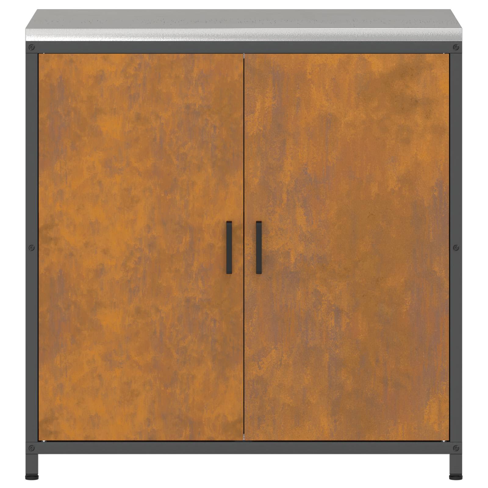 Stoccaggio in cucina HATTEM Ruggine 90 x 50 x 92 cm Acciaio | homemem39