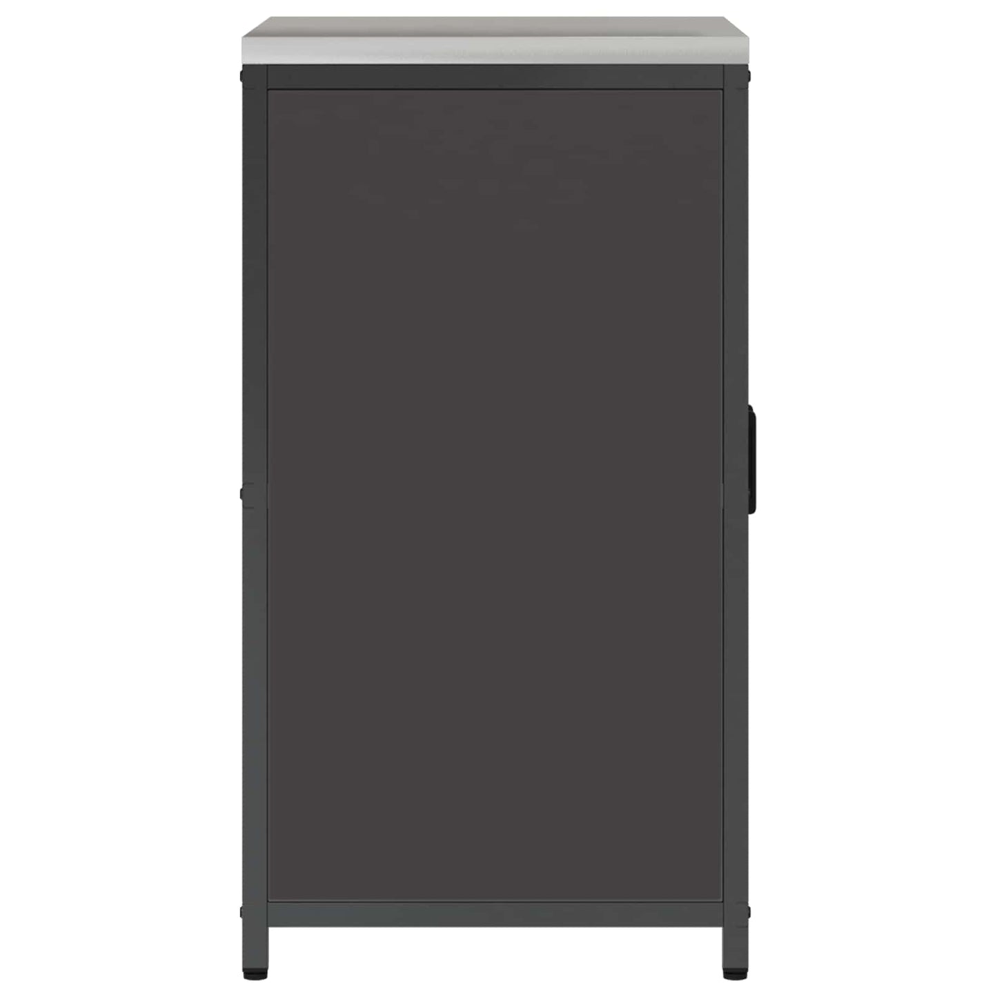 Stoccaggio in cucina HATTEM Nero 60 x 50 x 92 cm Acciaio | homemem39