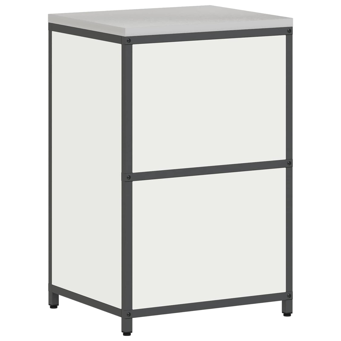 Stoccaggio in cucina HATTEM Bianco 60 x 50 x 92 cm Acciaio