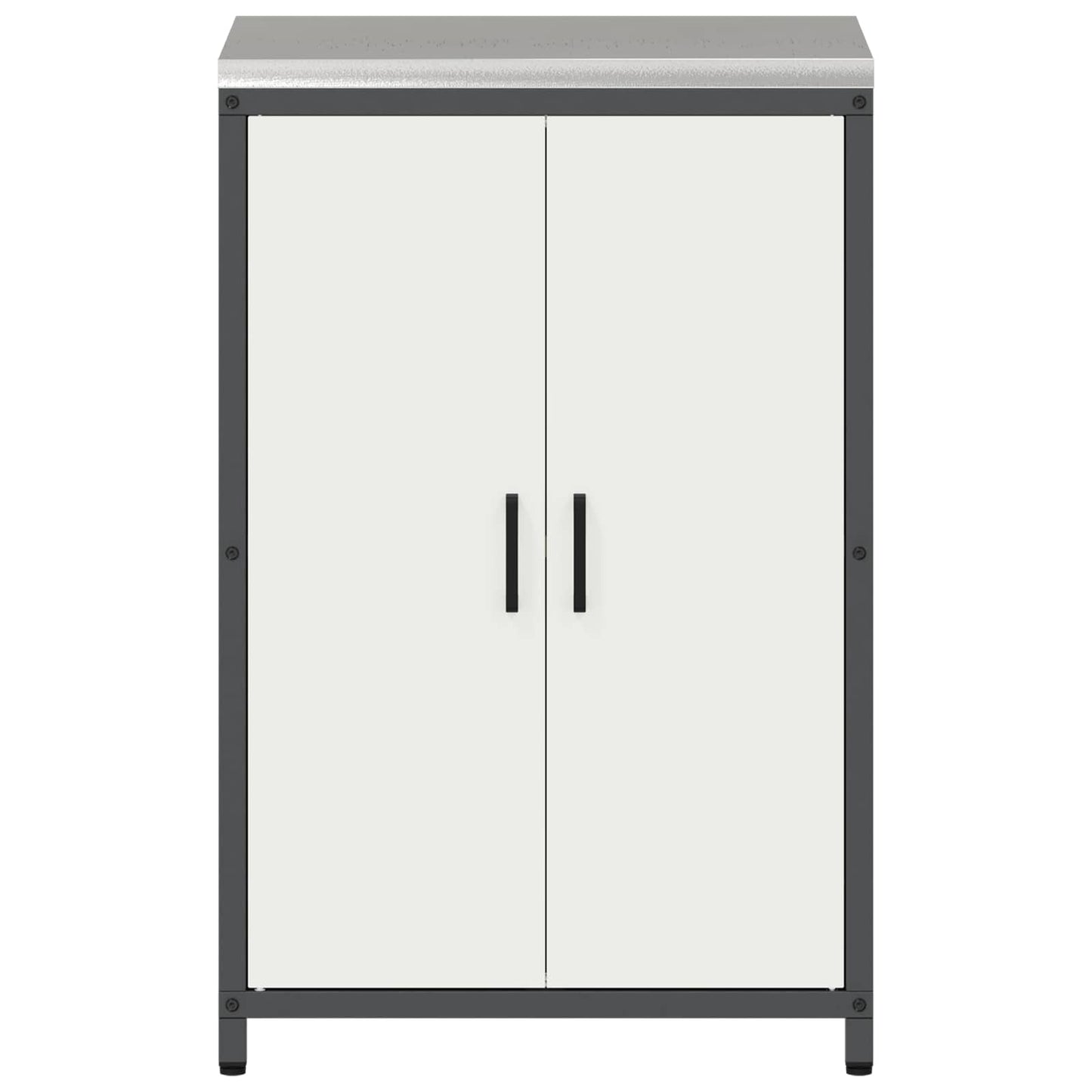 Stoccaggio in cucina HATTEM Bianco 60 x 50 x 92 cm Acciaio | homemem39