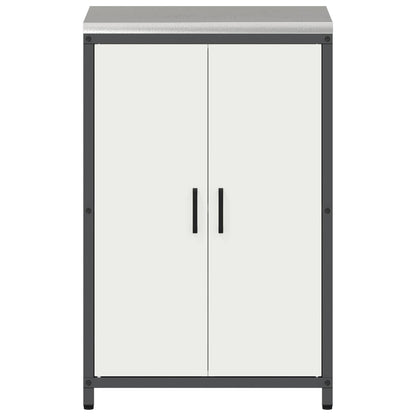 Stoccaggio in cucina HATTEM Bianco 60 x 50 x 92 cm Acciaio | homemem39