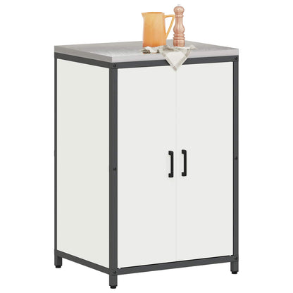 Stoccaggio in cucina HATTEM Bianco 60 x 50 x 92 cm Acciaio