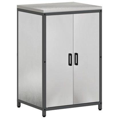 Stoccaggio in cucina HATTEM Argento 60 x 50 x 92 cm Acciaio | homemem39