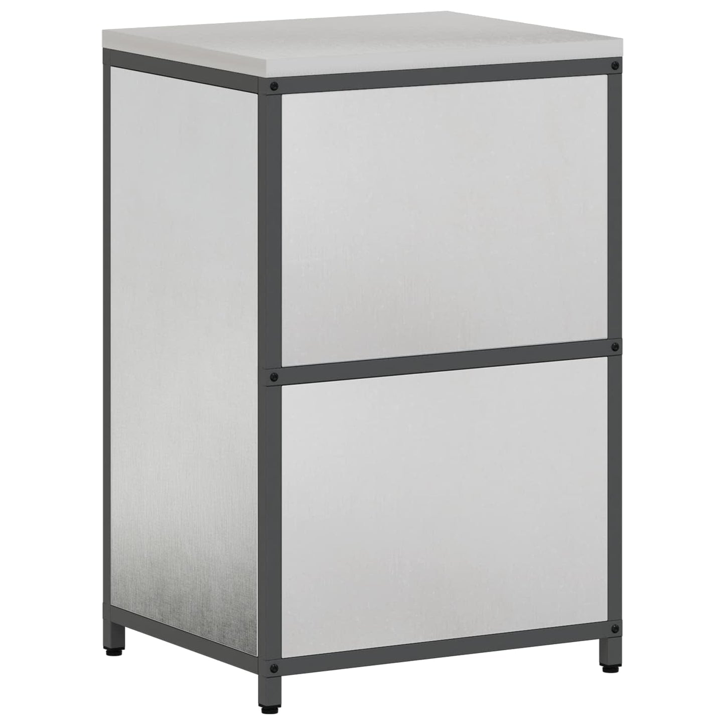 Stoccaggio in cucina HATTEM Argento 60 x 50 x 92 cm Acciaio