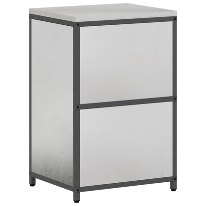 Stoccaggio in cucina HATTEM Argento 60 x 50 x 92 cm Acciaio