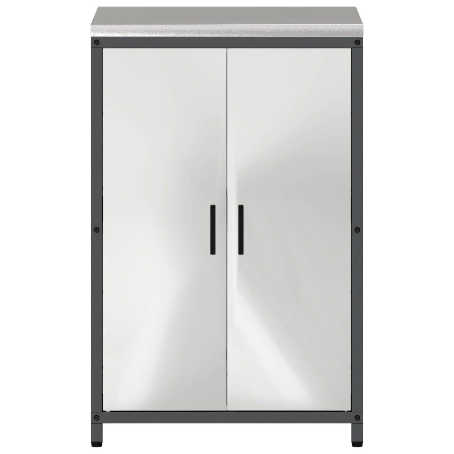 Stoccaggio in cucina HATTEM Argento 60 x 50 x 92 cm Acciaio | homemem39