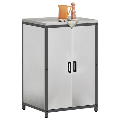 Stoccaggio in cucina HATTEM Argento 60 x 50 x 92 cm Acciaio