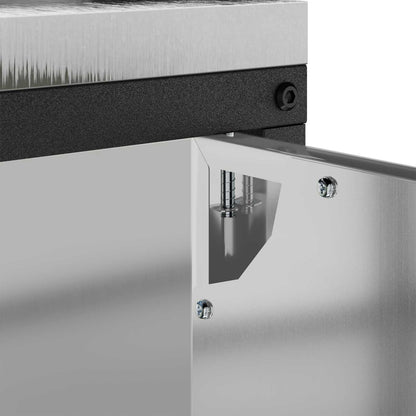 Stoccaggio in cucina HATTEM Argento 60 x 50 x 92 cm Acciaio | homemem39