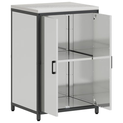 Stoccaggio in cucina HATTEM Argento 60 x 50 x 92 cm Acciaio
