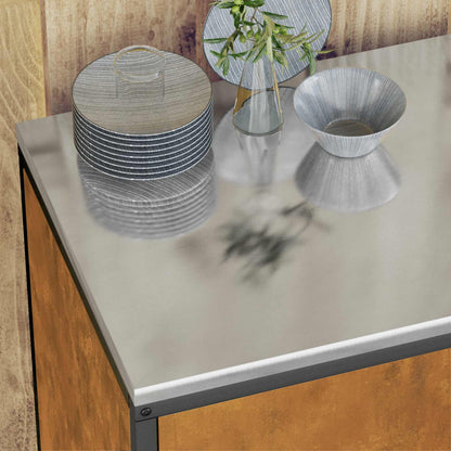 Stoccaggio in cucina HATTEM Ruggine 60 x 50 x 92 cm Acciaio