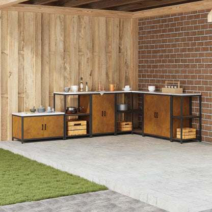 Stoccaggio in cucina HATTEM Ruggine 60 x 50 x 92 cm Acciaio