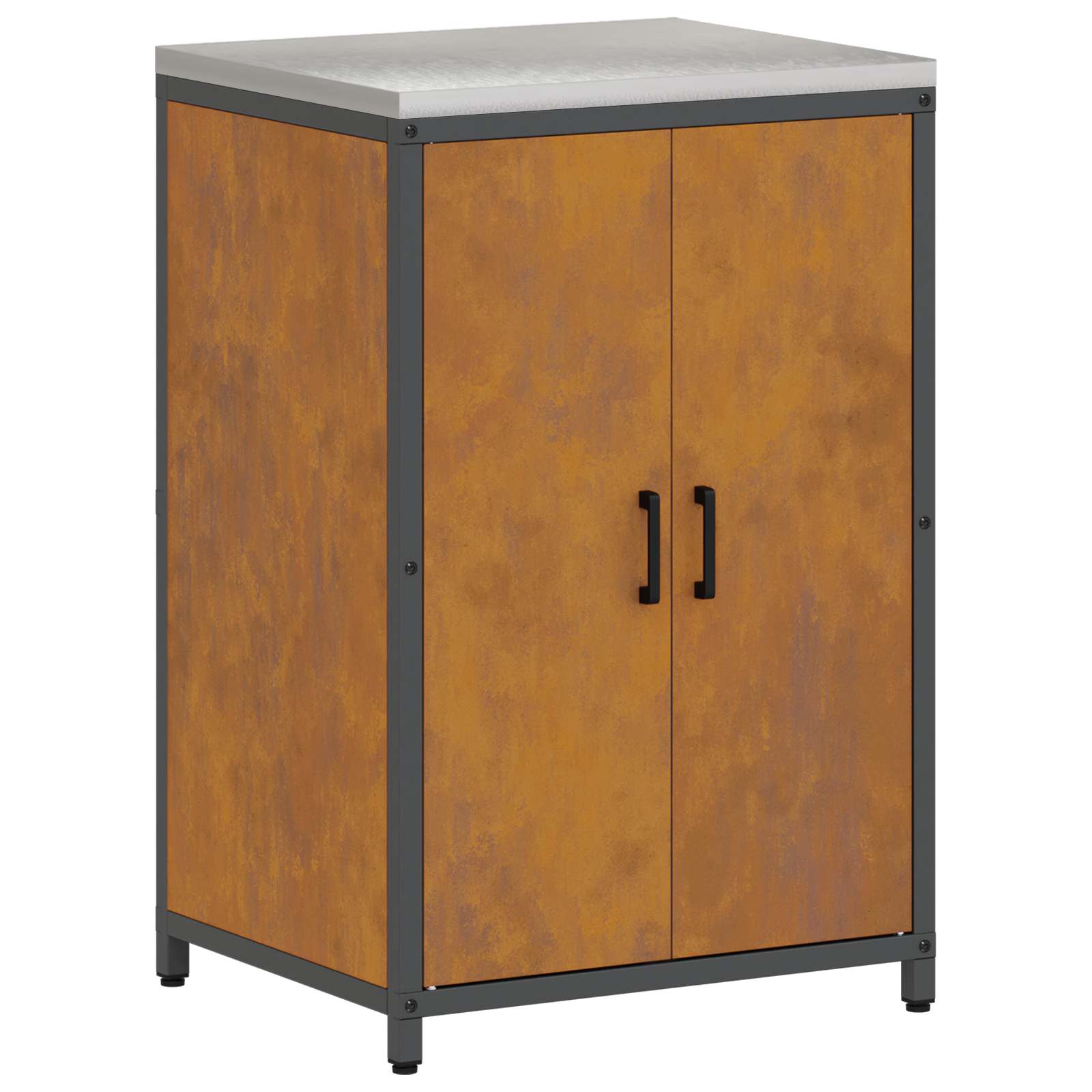 Stoccaggio in cucina HATTEM Ruggine 60 x 50 x 92 cm Acciaio | homemem39