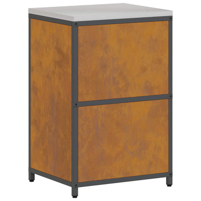 Stoccaggio in cucina HATTEM Ruggine 60 x 50 x 92 cm Acciaio