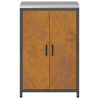 Stoccaggio in cucina HATTEM Ruggine 60 x 50 x 92 cm Acciaio | homemem39