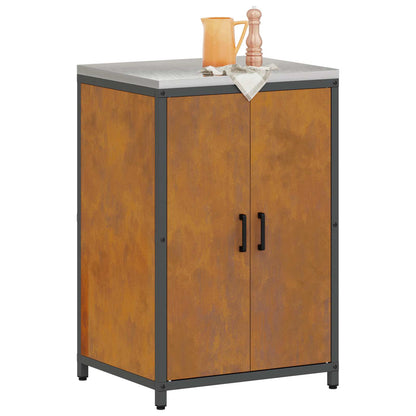 Stoccaggio in cucina HATTEM Ruggine 60 x 50 x 92 cm Acciaio | homemem39