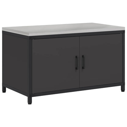 Stoccaggio in cucina HATTEM Nero 90 x 50 x 53 cm Acciaio | homemem39