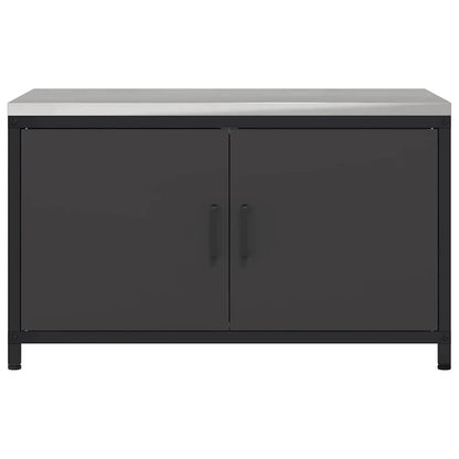 Stoccaggio in cucina HATTEM Nero 90 x 50 x 53 cm Acciaio