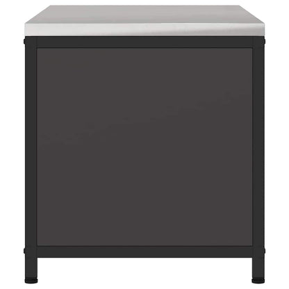 Stoccaggio in cucina HATTEM Nero 90 x 50 x 53 cm Acciaio