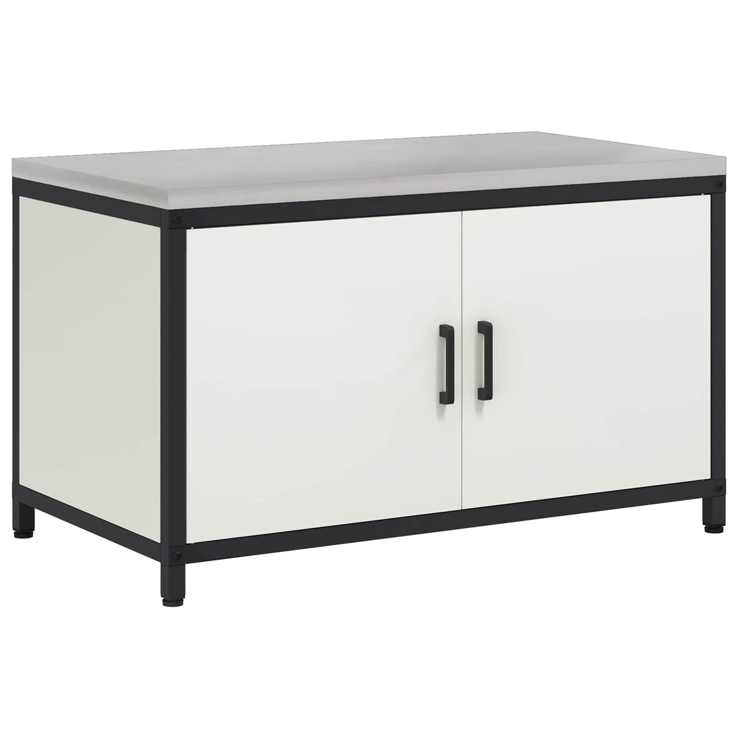 Stoccaggio in cucina HATTEM Bianco 90 x 50 x 53 cm Acciaio | homemem39