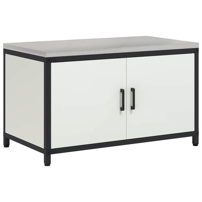 Stoccaggio in cucina HATTEM Bianco 90 x 50 x 53 cm Acciaio
