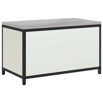 Stoccaggio in cucina HATTEM Bianco 90 x 50 x 53 cm Acciaio | homemem39