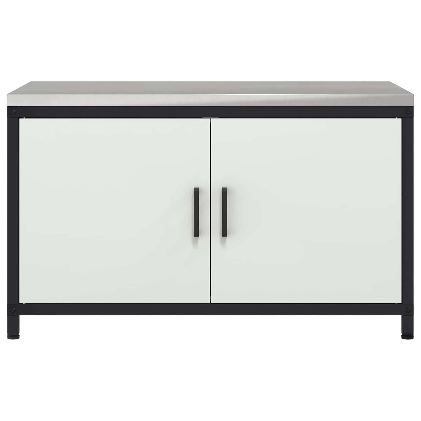 Stoccaggio in cucina HATTEM Bianco 90 x 50 x 53 cm Acciaio