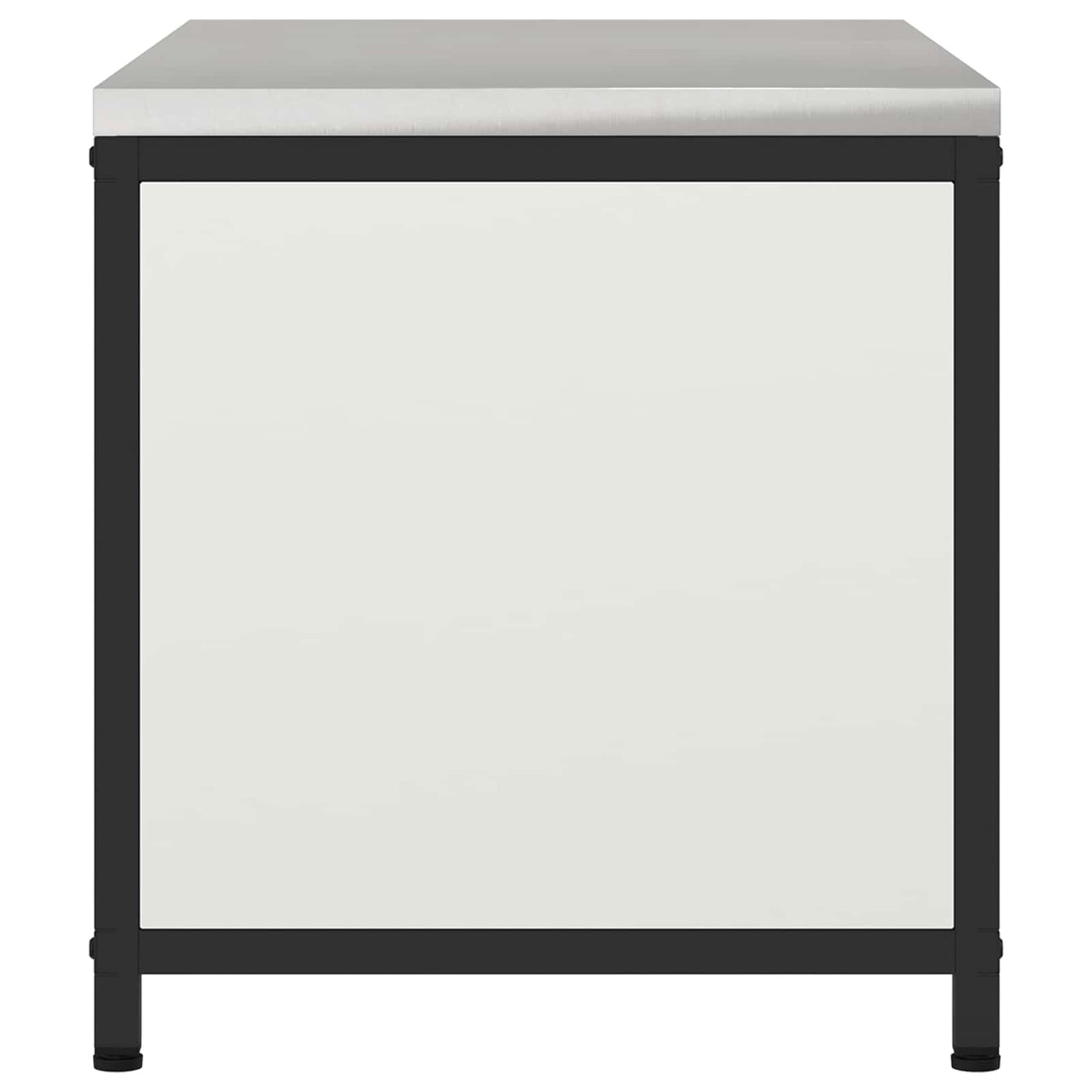 Stoccaggio in cucina HATTEM Bianco 90 x 50 x 53 cm Acciaio