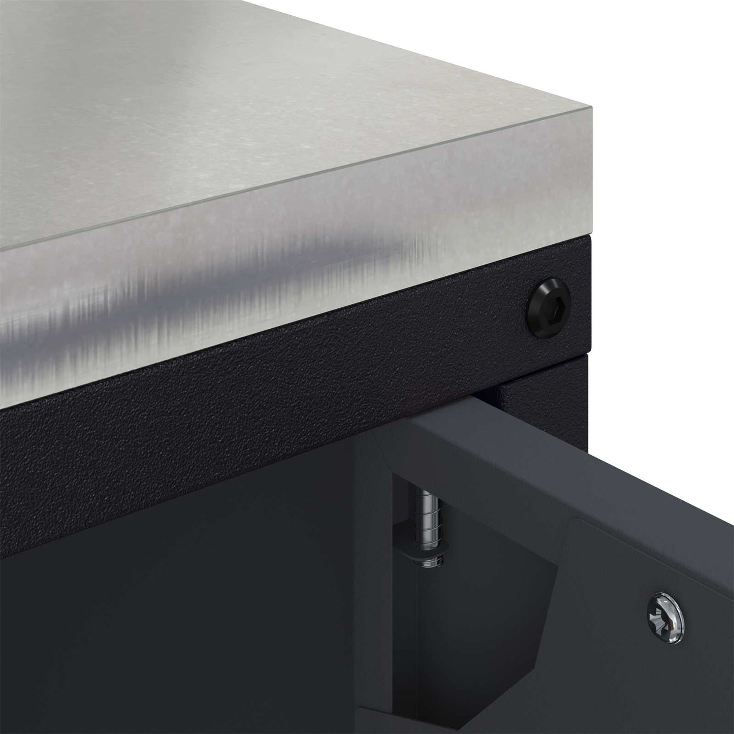 Stoccaggio in cucina HATTEM Antracite 90 x 50 x 53 cm Acciaio