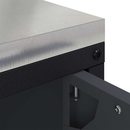 Stoccaggio in cucina HATTEM Antracite 90 x 50 x 53 cm Acciaio